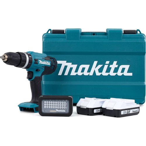 Makita HP488D011 G-Serie Akku-Schlagbohrschrauber inkl. Koffer 2 Akkus