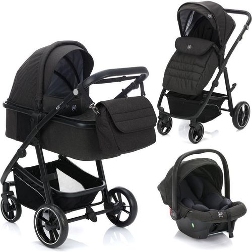 Fillikid 3-1 Kombi-Kinderwagen-Set Fill Jaguar mit