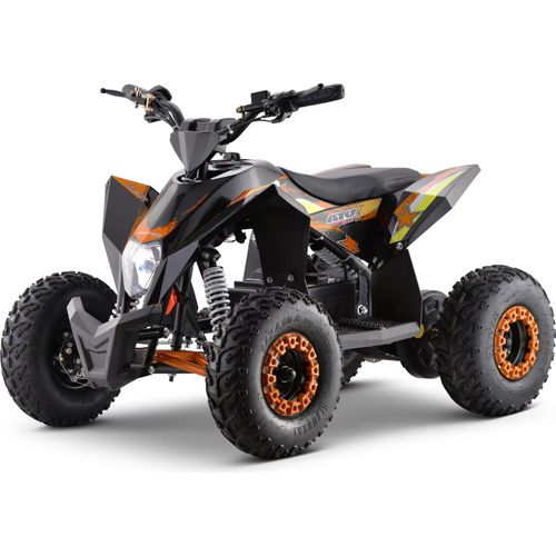 Kinder Elektroquad Miniquad Factory Team 1000W 36V 6 Zoll Elektro Quad ATV orange