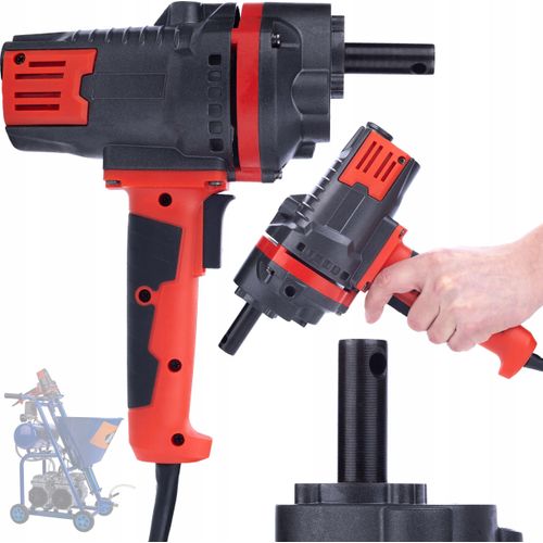 Mischwerk für Putzmaschine Rosfix Blue Dragon BD57 | Rührwerk für 25L Behälter | Hochwertiger Stahl | Für Putz, Mörtel, Farbe