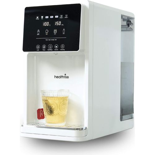 Health Rise Pure Water Basic | Umkehrosmose Wasserfilter | 7 Liter Tank | Heißwasserfunktion | für Haushalt & Büro