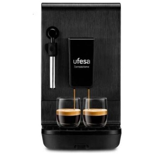 Ufesa Sensazione Cafetera Expresso Superautomática 20 Riegel Schwarz