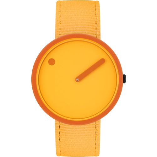 PICTO Uhr Kunststoffarmband Burnt Yellow R44021-R020