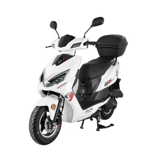 GT-Union Sonic 25 km/h, weiß mit Topcase