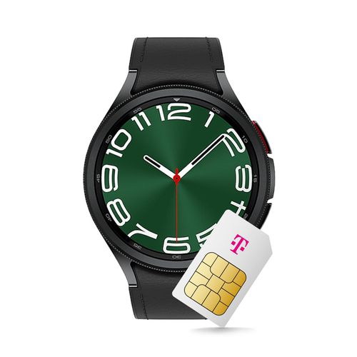 Galaxy Watch 6 Classic mit LTE: Stilvolle 47mm Smartwatch in Schwarz – Jetzt bei Kaufland mit dem Telekom Smart Connect S Tarif