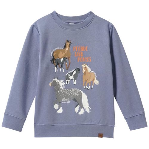 Kinder Sweatshirt mit Pferde-Prints