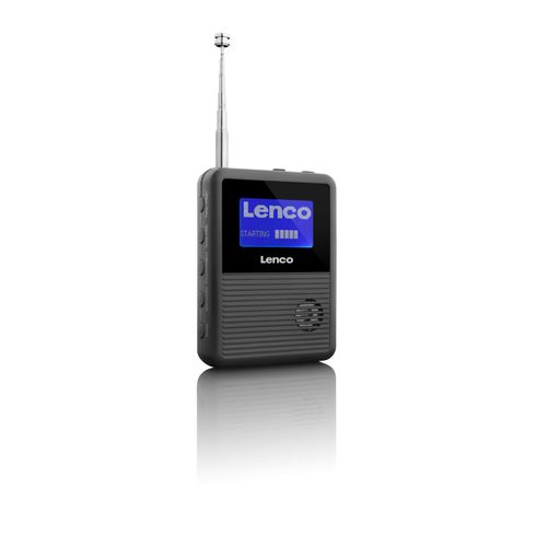 Lenco DAB+ Taschenradio PDR-04 Schwarz