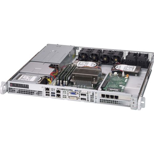Supermicro CSE-515-R407 - Rack - Server - Silber - Ventilatorausfall - HDD - LAN - Leistung - System - Platinum Level Certified USA - UL listed - FCC Canada - CUL listed Germany - TUV Certified... - 400 W