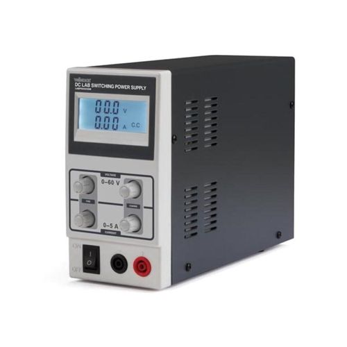 Velleman Labornetzgerät, Schaltnetzteil, einstellbar, 0-60 VDC/0-5 A, Strombegrenzung,
