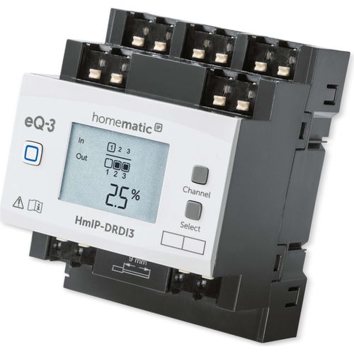 Homematic IP Dimmaktor 3 Kanäle DIN-Schiene IP20 230V