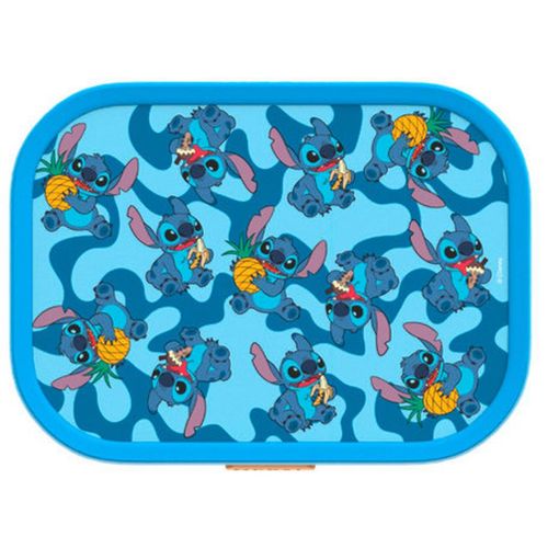Mepal Brotzeitbox Campus , Blau, Gelb, Hellblau , 17.8x13.2x6.1 cm , Küchenzubehör, Vorratsbehälter, Brotdosen