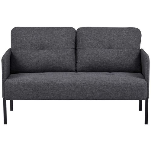 P & B Sofa , Grau , Textil , 2-Sitzer , Füllung: Polyester , 126x79x70.5 cm , Wohnzimmer, Sofas & Couches, Sofas