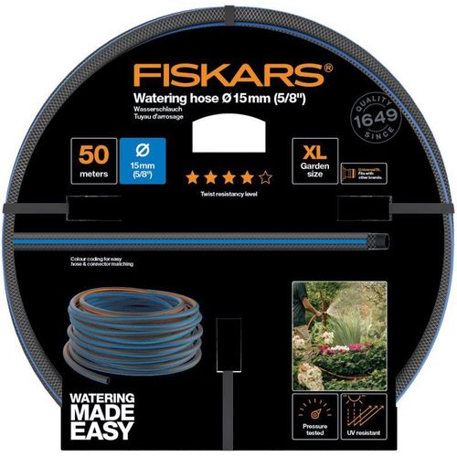 Fiskars Gartenschlauch Q4 16 mm (5/8) 50 m 1027099