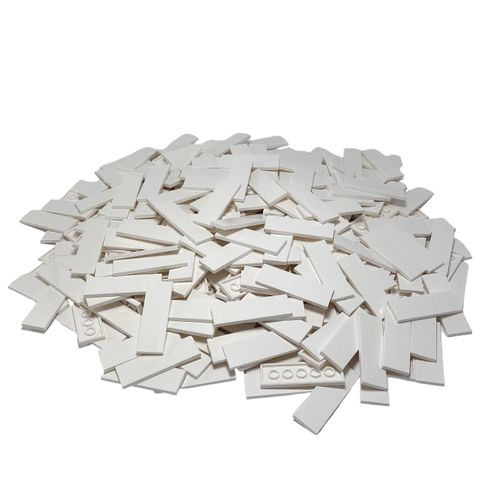LEGO® 2x6 Fliesen Weiß - 69729 NEU! Menge 500x