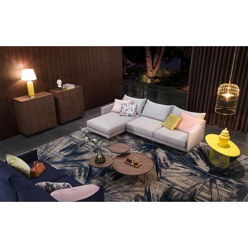 Modernes Kinderbett Braun Stoff Holz Bett Kinderzimmer Neuheit 100x200cm