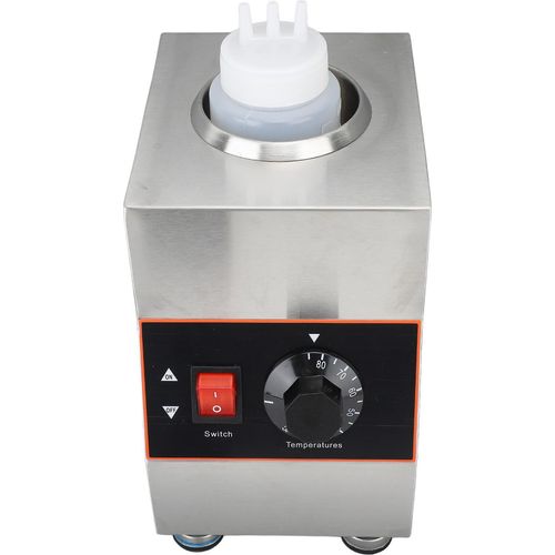 Soßenwärmer 650ML 160W Schnelles Erhitzen Präzise Temperaturregelung Schokolade Marmelade Wärme Konservierungsmaschine EU Stecker 220V
