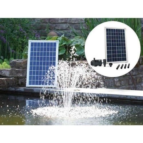 UBBINK Solarmax Solarpumpe - Mit Solarpanel 40 x 25,5 x 2,5 cm