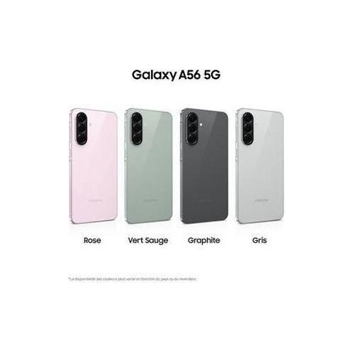 Smartphone Samsung Galaxy A56 6.7 5G Nano-SIM 128 GB Grau