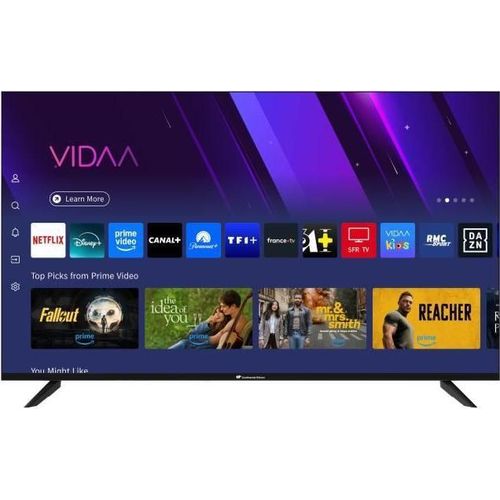 LED-Fernseher - CONTINENTAL EDISON - CELED55SVUHD25B6 - 55'' (139 cm) - UHD 4K 3840x2160