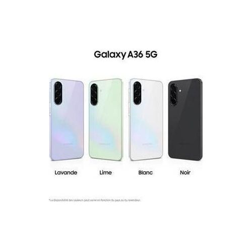 Smartphone Samsung Galaxy A36 6.7 5G Nano SIM 128 GB Lavendel