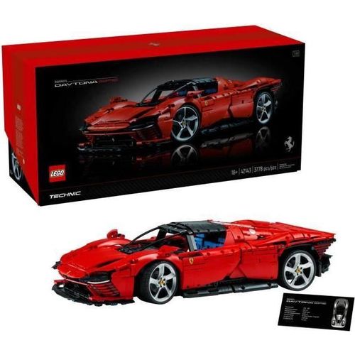 LEGO Technic 42143 Ferrari Daytona SP3, Modellauto, Modell zum Zusammenbauen, Erwachsene