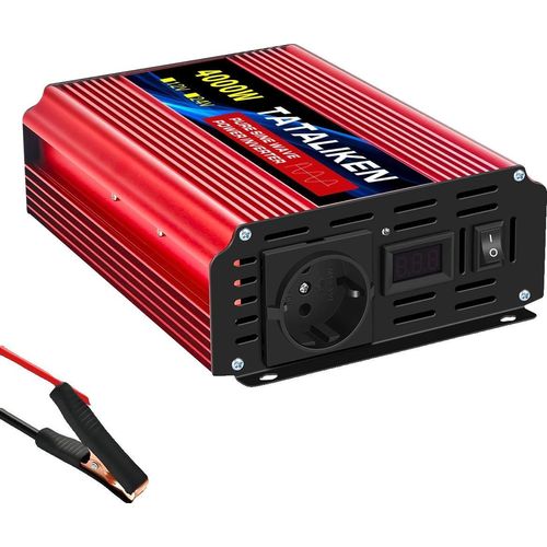 Leistungsumrichter, Eingangsspannung DC 12V, Ausgangsspannung AC 220V, Ausgangsfrequenz 50Hz, 12V 4000W 220V EU