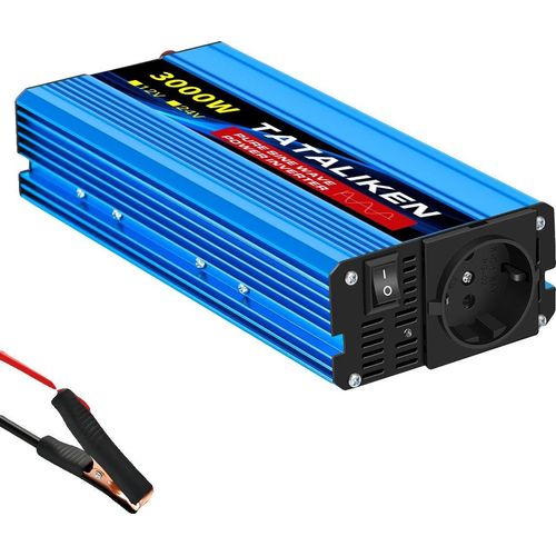 Leistungsumrichter, Eingangsspannung DC 12V, Ausgangsspannung AC 220V, Ausgangsfrequenz 50Hz, 12V 3000W 220V EU