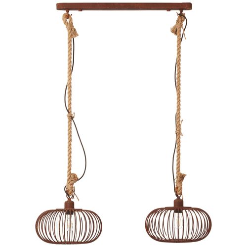 Brilliant Lampe Pendellampe Pendelleuchte Pendel Leuchte Rost 72172/55