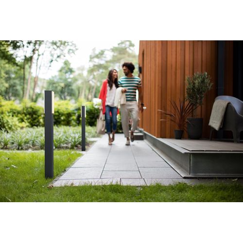 Philips myGarden LED Wegeleuchte Stratosphere 1000lm, Anthrazit, Gartenleuchte