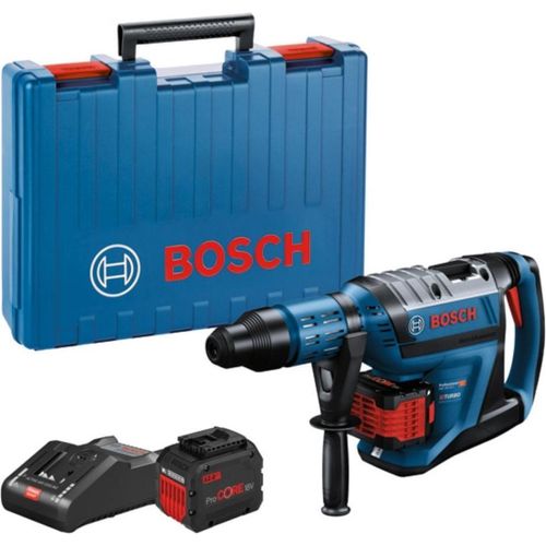 Bosch Akku-Bohrhammer BITURBO mit SDS max GBH 18V-45 C, 2 x Akku ProCORE18V 12.0Ah