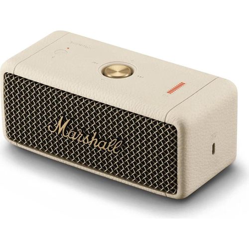 Marshall Tragbarer Stereolautsprecher EMBERTONIICREAM Cremefarben
