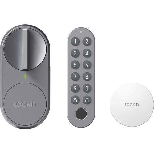 MARCHESI Zutrittssystem Smart Lock G30 ohne Zylinder, Kunststoff silber