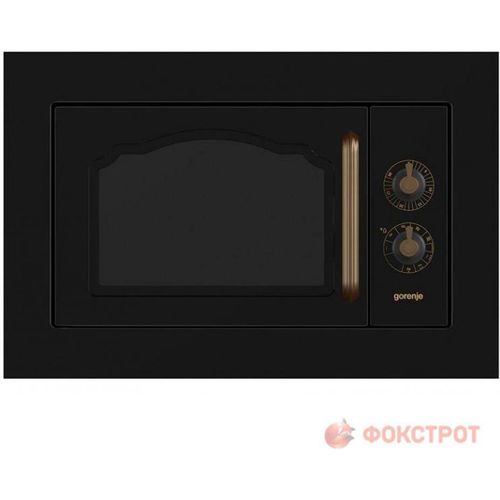 Gorenje BM235CLB - Integriert - Kombi-Mikrowelle - 23 l - 800 W - Drehregler - Schwarz