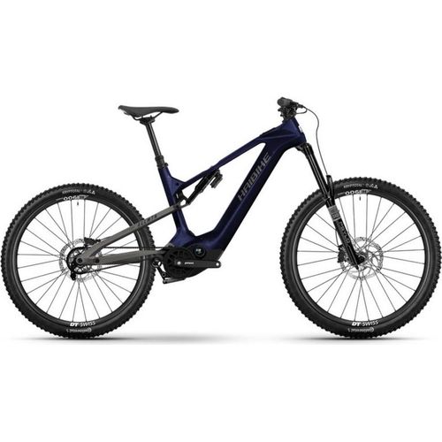 Haibike ALLMTN CF 10 E-Mountainbike in Blau/Grau