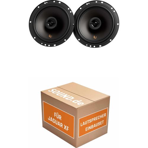Lautsprecher Boxen Einbaupaket Heck Infinity Alpha 603F passend für Jaguar XF Typ X250 | 480Watt