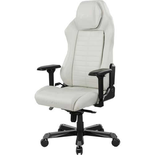Gaming-Stuhl ></noscript>DX-RACER< Wippfunktion, höhenverstellbar, weiß - 78x127x78cm (BxHxT)