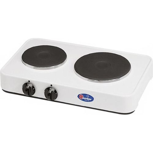 Parker Elektroherd mit 2 Platten 5322P - 1000W und 1500W - Durchmesser 145mm und 180mm