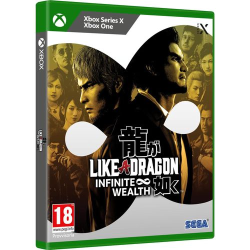 SEGA Like a Dragon Infinite Wealth - Action-RPG-Videospiel mit zwei Protagonisten