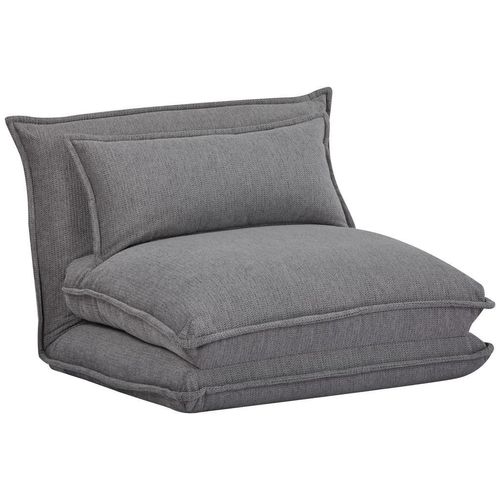 Mid.you Schlafsessel , Grau , Textil , 85.5x59x67 cm , Liegefunktion , Wohnzimmer, Sessel, Schlafsessel