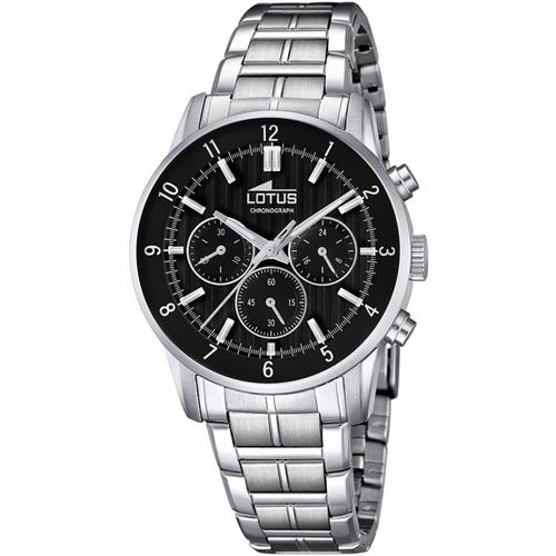 Lotus Herren Armbanduhr 18579/4 Chronograph Edelstahlarmband