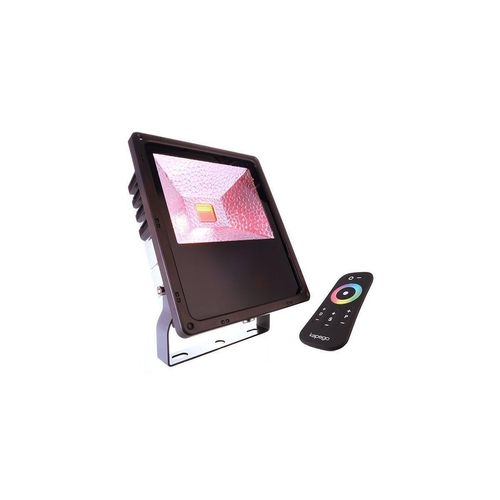 DEKO-LIGHT Flood RF II -60 RGB Boden-/Wand-/Deckenleuchte, 100-240V AC/50-60Hz, 60W, umbragrau (732076)