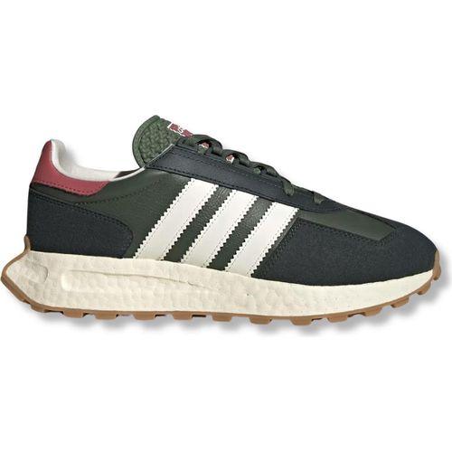 Herren Adidas Retropy E5 Leder Turnschuhe grün 41 1/3