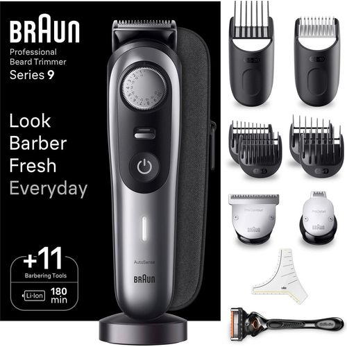 Braun Barttrimmer Trimmer Haarschneider Herren Haarschneidemaschine Profi 40 kraftvoll