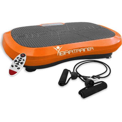 Bonplus BP | Vibrationsgeräte | Vibratrainer | 99 Intensitätsstufen | 5 Programme | Fernbedienung Enthalten | Mit Elastischen Bändern | Bauchtrainer | Fitness