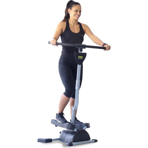 Bonplus BP | Stepper mit Handgriff | Heimtrainer | Bauchtrainer | Arbeitet den Ganzen Körper | Höchstgewicht 120kg | Fitness