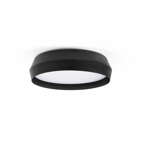 SHOKU 350 Wand-/Deckenleuchte Schwarz 64277 Faro Barcelona