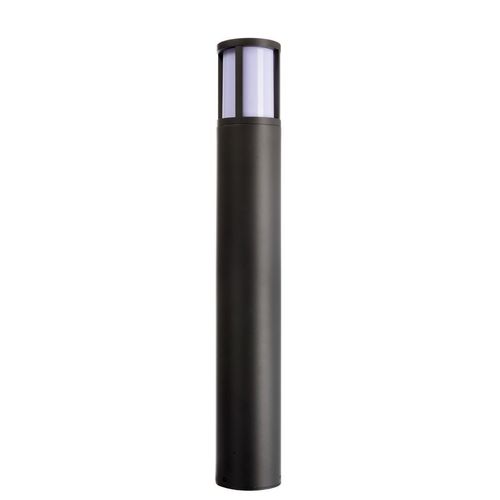 Deko Light Facado II Wegeleuchte 65cm rund dunkelgrau opalweiß IP65 E27 Modern