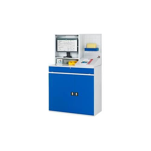 Computer-Schrank Typ 1100T-M67, B 1100 x T 520 x H 1770 mm, stationär