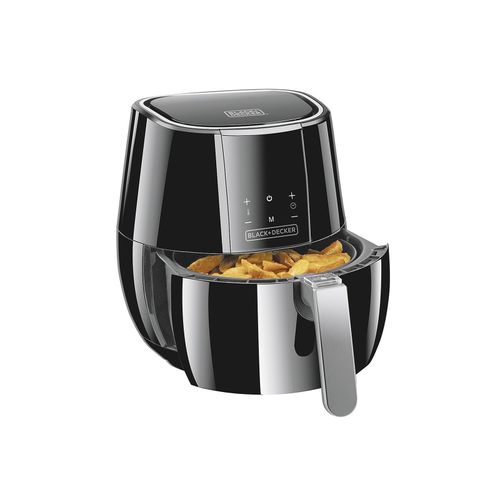 Black & Decker Heißluftfritteuse 3L Schwarz 9 Programme Touch Control BXAF3500E