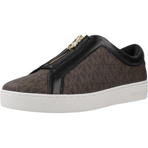 MICHAEL KORS KEATON ZIP SLIP ON Brown